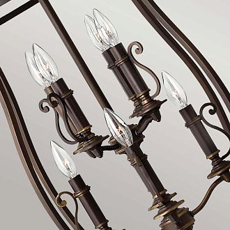 Люстра Hinkley Lighting, Арт. HK-PLYMOUTH8-P