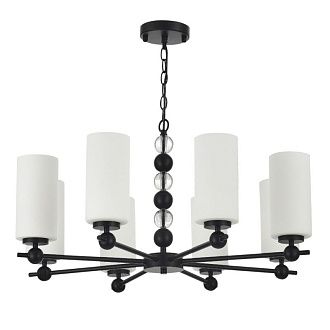 Подвесная люстра *75*99 см, 8*E27, 320W, ST-Luce Aurora SL2003.403.08, черный
