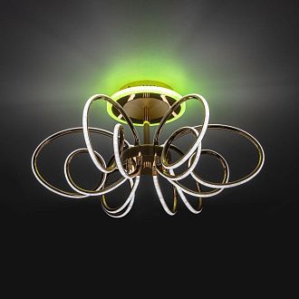 Светильник 62 см, 100W, 3000-5500K, Citilux SALMA SMART CL224A162 RGB LED, золото