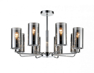 Потолочная люстра  65*42 см, 8*E14 хром Vele Luce Licia VL1923L08