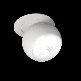 Встраиваемый светильник 6,5*7,5 см, 1*LED*12W 4000K LOFT IT Dot 10332 White белый, вр 5,5 см