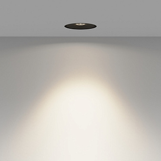 Встраиваемый светильник 9,9*9,9*4,9 см, LED, 9W, Maytoni Technical Move DL060-9W3-4-6K-TRS-B черный, вр 11 см