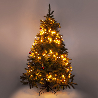 Гирлянда нить Мишура теплый белый 5м IP20 400-004 теплый белый 500* см, LED *6W, 2700 К, Elektrostandard 400-004