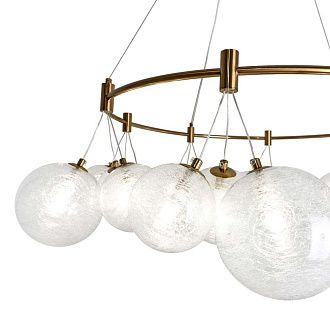 Подвесной светильник 100*180 см, 24*G9 MODESTYLE MS.6119.24 BS латунь