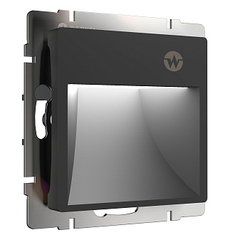 W1154608 Встраиваемая LED подсветка три режима с датчиком движения , черный матовый Werkel, 4690389192227
