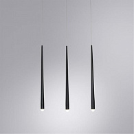 Люстра 55*6*120 см, 1*LED 18W 4000K черный Arte Lamp Frankie A2191SP-18BK