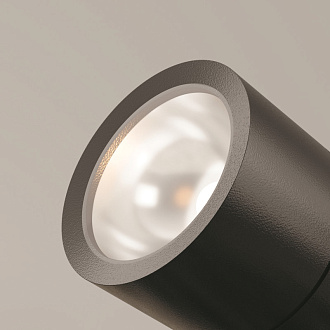 Светильник 11 см, 15W, 3000K, Maytoni Bern O050FL-L15GF3K, графит