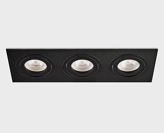 Встраиваемый светильник Megalight SAG303-4 black, черный, вр 24 см