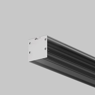 Комплект заглушек (для профиля 35×35) 2 шт., ALM-35-S-EC 642037, *4*4 см, Maytoni Led Strip 642037, Серебро