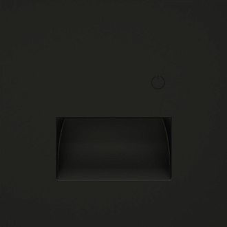 Подсветка светодиодная встраиваемая Voltum S70 с датчиком, черный матовый пластик Soft touch VLS070708