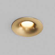 Встраиваемый светильник *8,4*7 см, *LED*975Lm, 3000-4000-6000K, Denkirs Shine Glow DK2430-SB, сатинированная латунь
