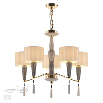 Светильник 65 см, Odeon Light Latte 5403/5, бронза