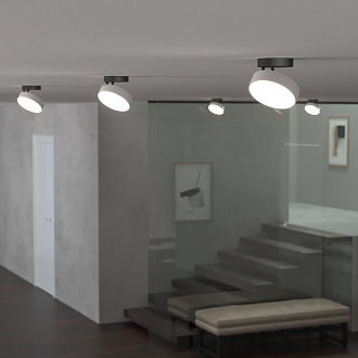 Накладной светодиодный светильник Pila белый 12W 4200К 25135/LED Elektrostandard