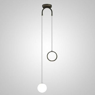 Подвесной светильник OFELIA A Black 35*35*35 см, 2*E14, LED*40, 5W, 3000, 4000, 5000K, ImperiumLoft ofelia01, Чёрный