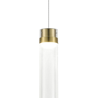 Светильник подвесной CHAMPAGNE 1*LED*12W 4000K ST LUCE SL6236.303.01 латунь