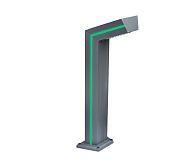 Светильник 80 см, 6W, 4000K, Kink Light 09207-F,16(07), серый