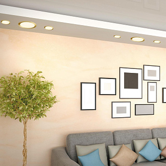 LED светильник 9 см, 10W, 3000-6000K, Novotech Lante 358950, бронза, вр 7,5 см