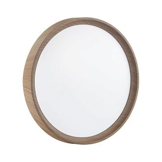 Cветильник 49*6,5 см, LED 72W, 3000-6000 К, IP43, белый/светло-коричневый под дерево, пластик Sonex Woodi, 7603/EL