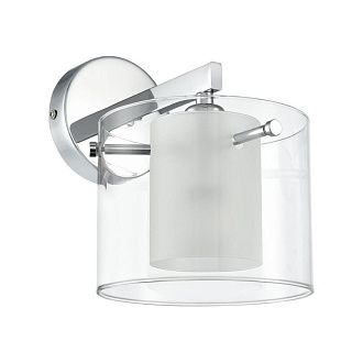 Бра *16*-20 см, 1*E14*40W, Lumion VERDI 8261/1W, хром, прозрачный