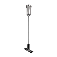 Комплектующие для трековой системы 2,5*0,8*200 см, Maytoni Technical Accessories for tracks Levity TRA184SW-1B черный