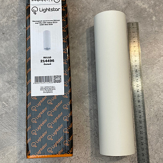 Светильник 6*6 см, GU10 50W, точечный Lightstar 214496 белый