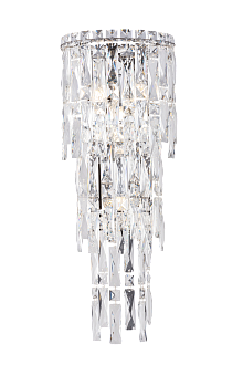 Бра 220*460, 4*E14, 40W NewRgy Cristallo W2668R/4A CHROME, Хром