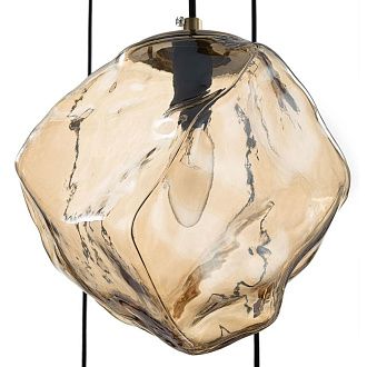 Подвесной светильник *58*90-195 см, 5*Е14*40W, Citilux Rocka CL247086, Бронза