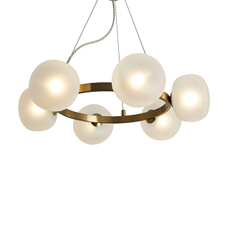 Светильник 49 см, Freya Donuts FR5444PL-06BS, латунь