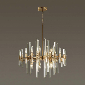 Подвесная люстра Диаметр 61 см Odeon Light Stika 4988/10 Золото