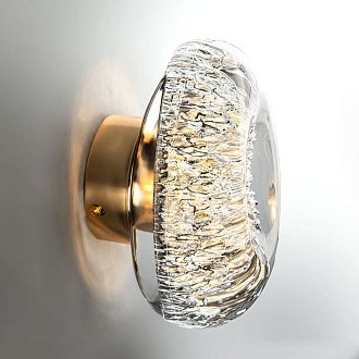 Бра 14*10*-18 см, *LED*7W, 3000-6000K, Modestyle  MS.6566.01, Чёрный, Золото