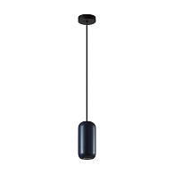 Подвес 7,6*7,6*120 см, 1 GU10*4W, Odeon Light Cocoon, черный 5060/1C