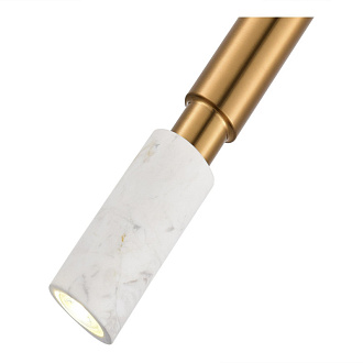 Светильник подвесной 6,5*180 см, GU10*1*5W, 4000K, St Luce Prietti SL1192.353.01, Латунь