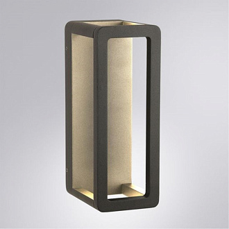 Настенный светильник 23*9*13 см, 1*LED*9W 4000K Arte Lamp Hassaleh A3374AL-1BK черный