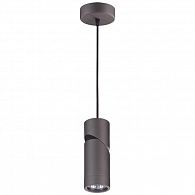 Подвесной светильник Novotech Elite 370591 титановый, диаметр 5.6 см