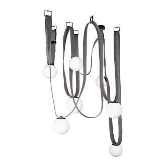 Подвесной светильник 100*200 см, 7*G9*40W LOFT IT Picot 10240/7 серый