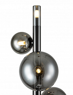 Напольный светильник 250*250*1625 мм, 4*G9 чёрный Indigo Canto V000244, 11026/4F Black