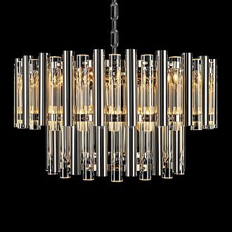 Подвесной светильник 50 см, Loft IT Boucle 10438/8, никель