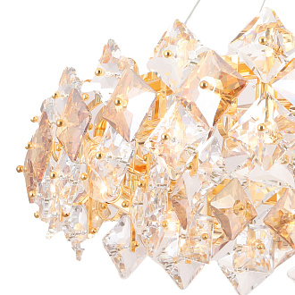 Светильник 80 см, Crystal Lux CHOKOLATE SP12, золото