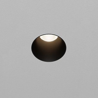 Встраиваемый светильник DL120-10W-4K-TRS-B **-9,7 см, *LED*10W, 4000K, Maytoni technical Dip DL120-10W-4K-TRS-B, Черный, вр 5,8 см