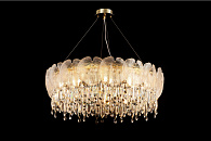 Люстра Ø800 x H290 (1200), мм, 12*40W (480W), H GOLD (Золото) NewRgy Z59-ф800*H290 H GOLD