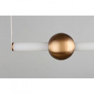 Подвесной светильник 60*10*30-200 см 20W, 3000K, Aployt Zhozefin APL.038.16.20, бронзовый