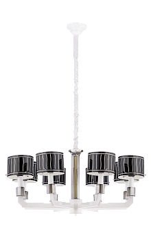 Люстра Ø820 x H500 (1100), мм, 40W, WHITE (Белый) Sfera Sveta 2153/8 WHITE