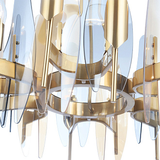 Светильник 60 см, Crystal Lux CASA SP-PL12 BRASS, латунь
