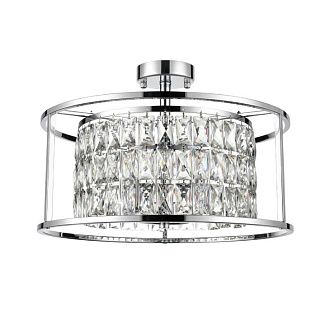 Потолочный светильник Vele Luce Debra VL3283P06, диаметр 50 см, хром