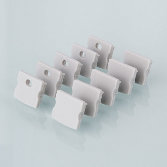 Комплект заглушек для накладного алюминиевого профиля светодиодной ленты (10 пар) ZLL-2-ALP001-R Elektrostandard