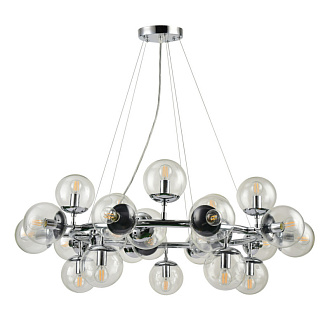 Подвесная люстра Arte LAmp A1664SP-25CC хром, диаметр 100 см 