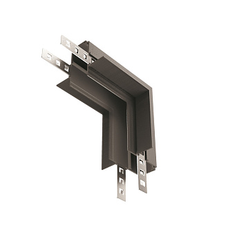Коннектор угловой внутренний встраиваемый Maytoni Technical Magnetic track system Exility TRA034CL-42B черный IP 20