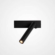 Бра OLINN Right Black 15,2*2,6*4,1 см, 1*LED*3W, 3000K, ImperiumLoft olinn01, Чёрный