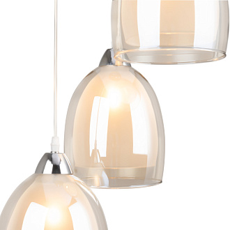 Светильник 37 см, Freya Astery FR5375PL-03CH1, хром