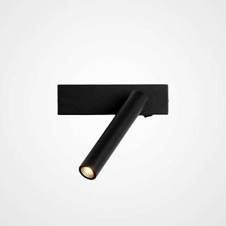 Бра OLINN Right Black 15,2*2,6*4,1 см, 1*LED*3W, 3000K, ImperiumLoft olinn01, Чёрный